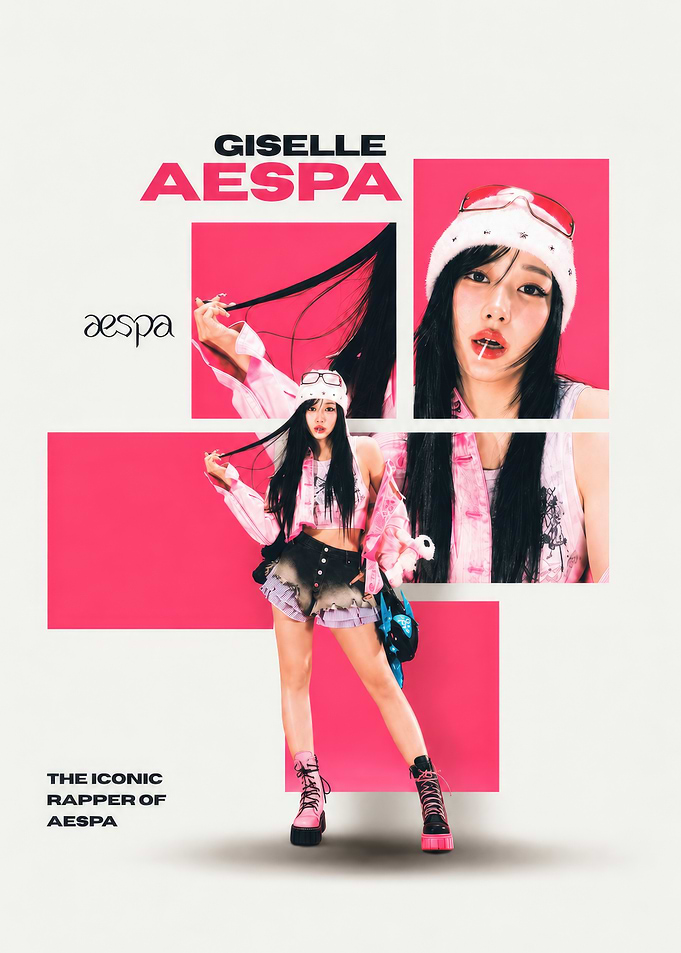 Giselle Aespa K-pop Poster