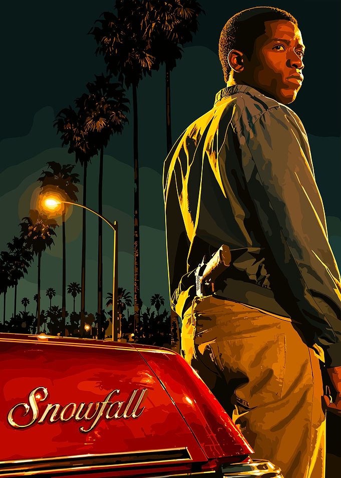 Snowfall TV Show Poster Art