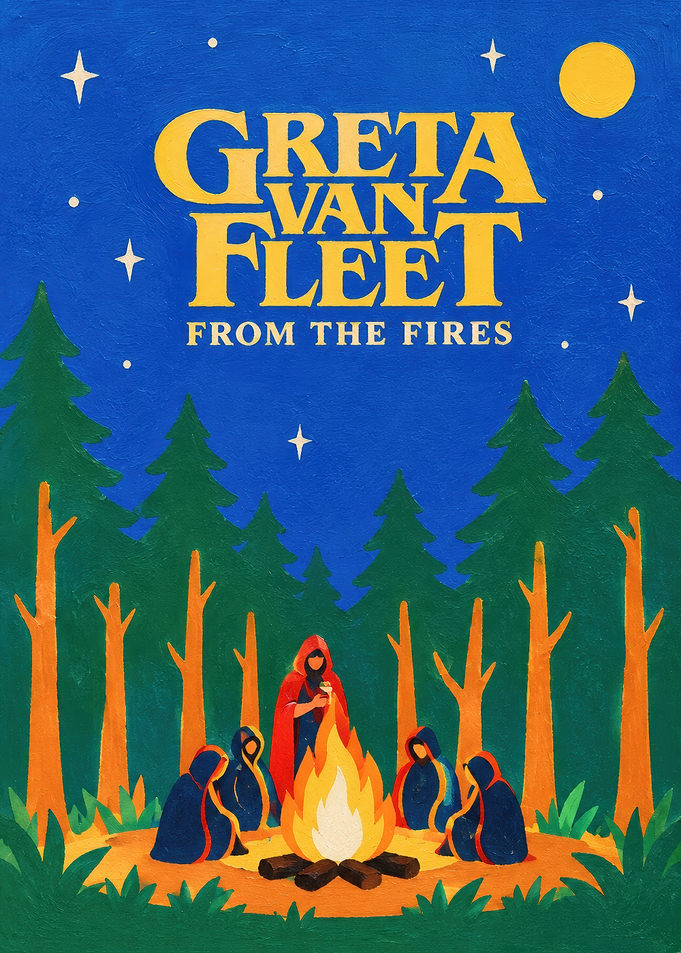 Greta Van Fleet From The Fires Cover Art