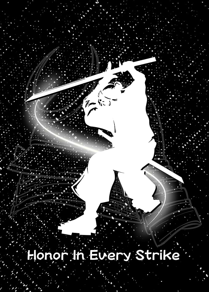 Honor in Every Strike - Samurai Warrior