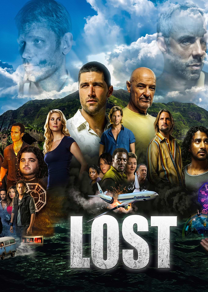 Lost TV Series Ensemble Poster