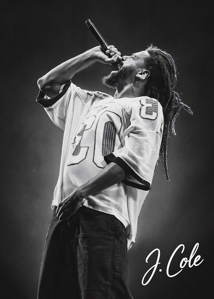 J Cole Performing Live