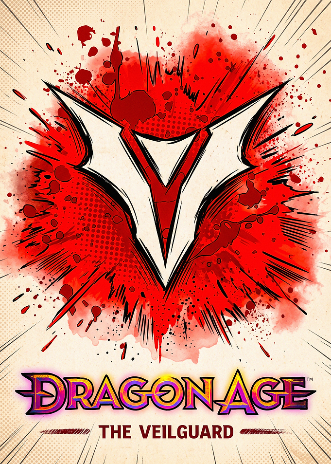 Dragon Age The Veilguard Logo Art