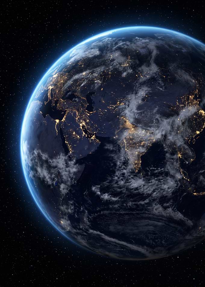 Earth at Night from Space