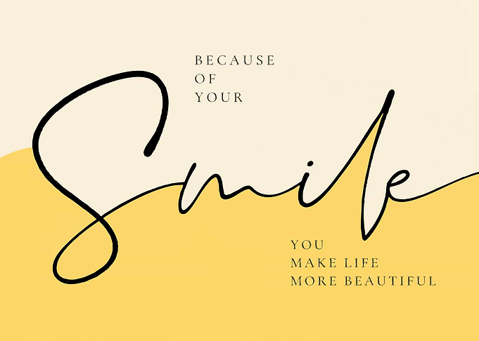 Inspirational Smile Quote Wall Art