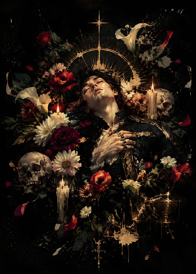 Gothic Portrait of a Fallen Noble