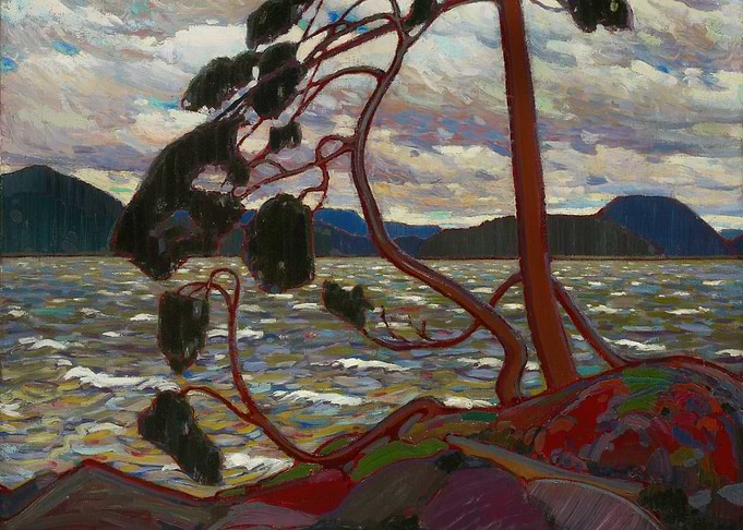 The West Wind by Tom Thomson