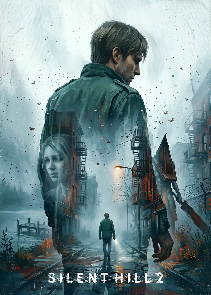 Silent Hill 2 James Sunderland Poster