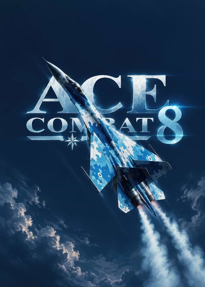 Ace Combat 8 Fighter Jet Poster