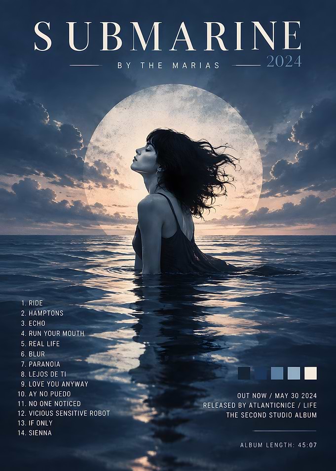 The Marias Submarine Album Cover