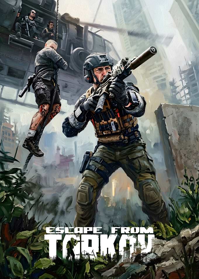 Escape from Tarkov tactical soldier art