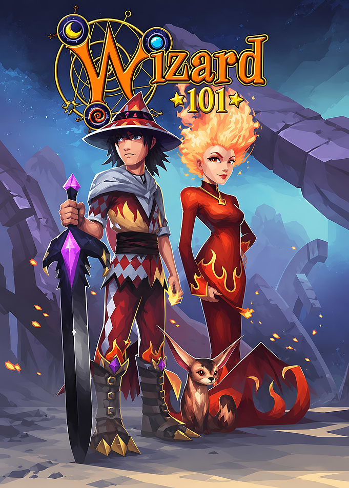 Wizard101 Game Poster