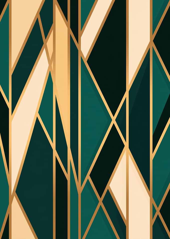 Geometric Art Deco Pattern