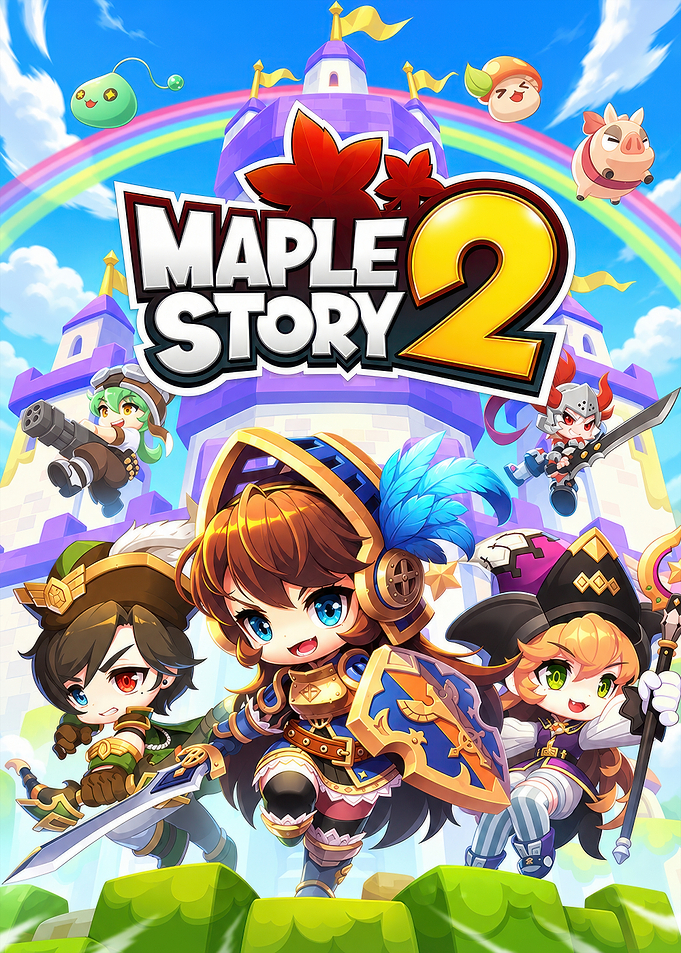 MapleStory 2 Official Game Poster