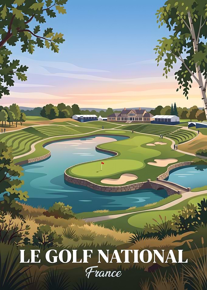 Le Golf National France Poster