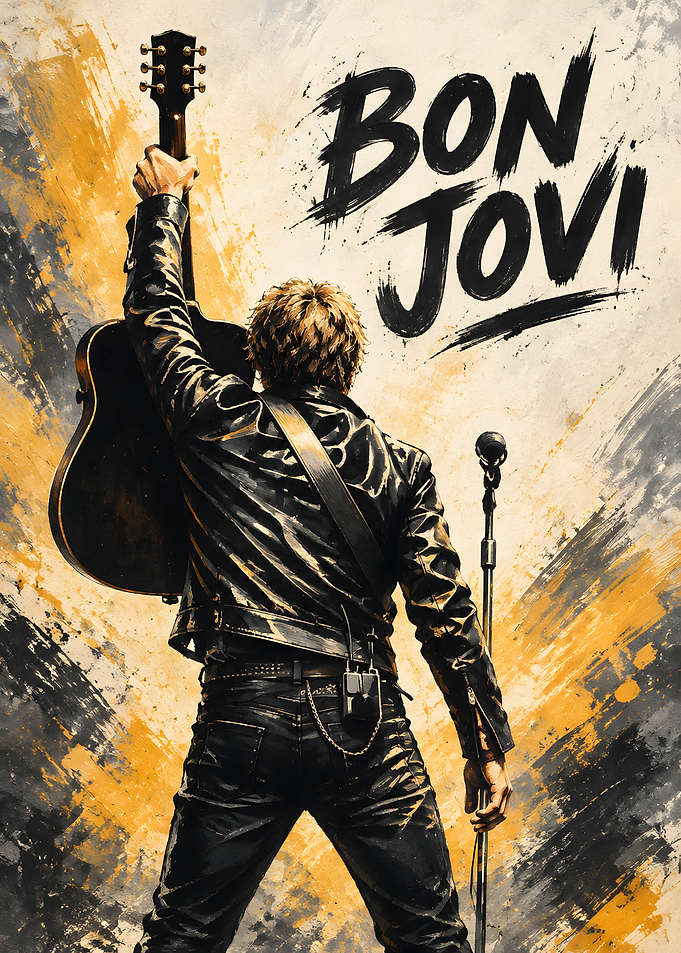 Bon Jovi Rock Star Poster