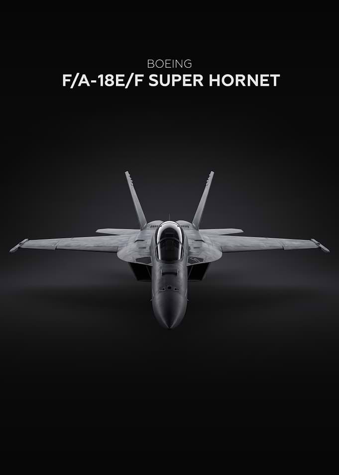 Jet Boeing F/A-18E/F Super Hornet