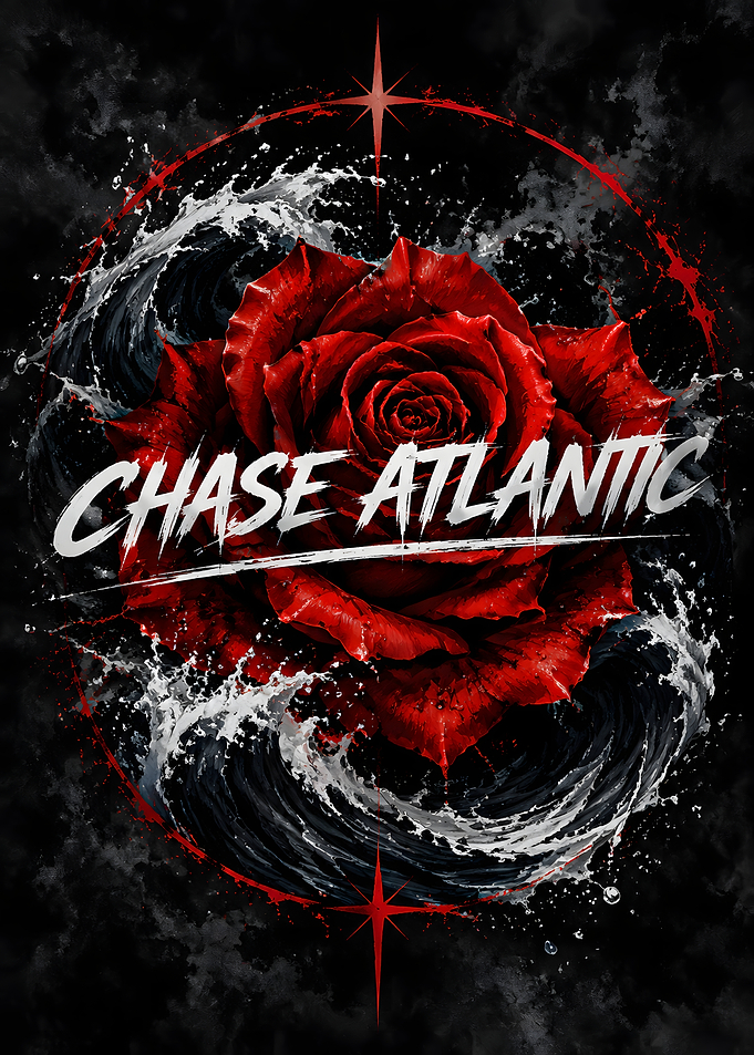 Chase Atlantic Rose and Water Art