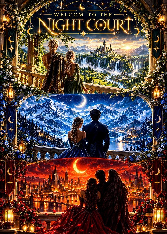 Welcome to the Night Court Fantasy Art