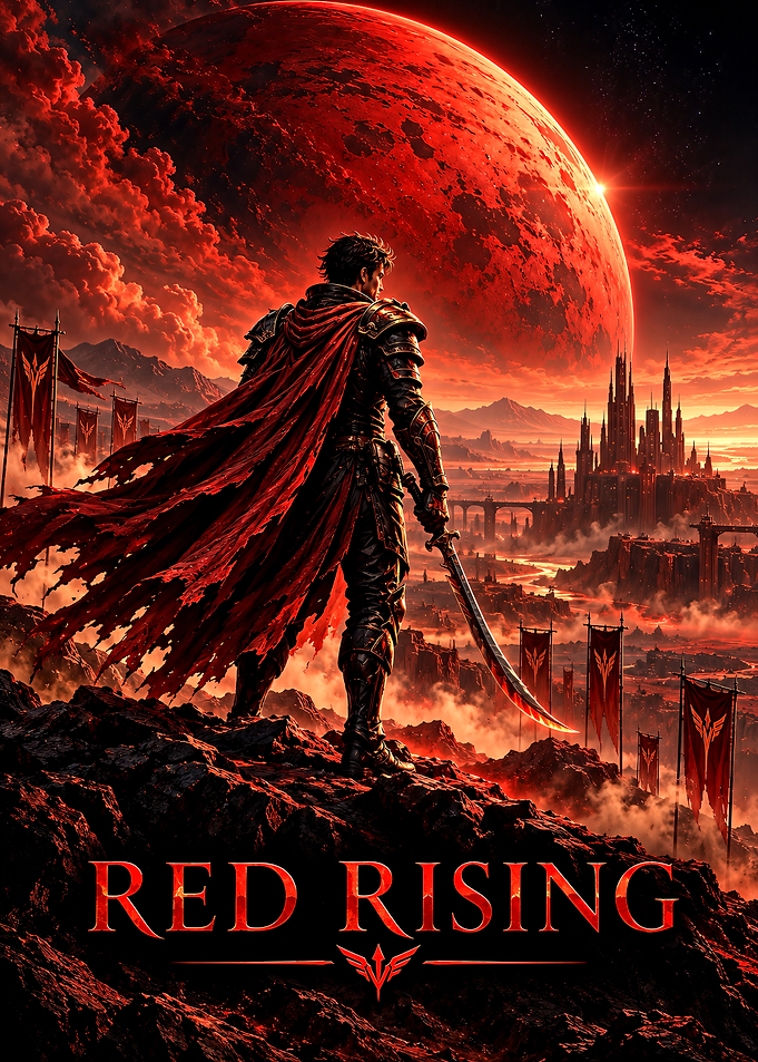Red Rising Darrow Warrior Poster