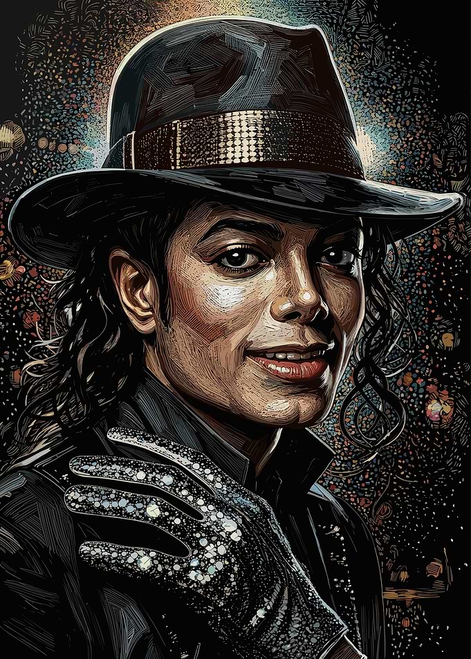 Michael Jackson Portrait Art