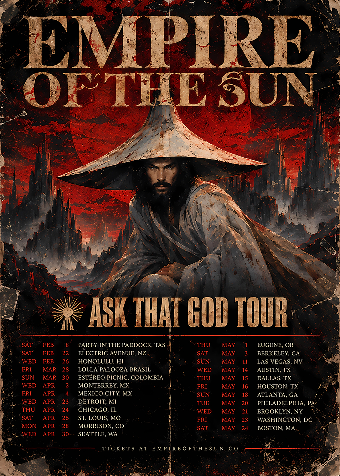 Empire of the Sun Tour Poster