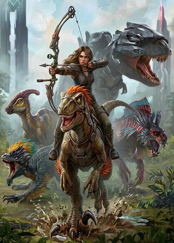 Ark Survival Evolved Game Art