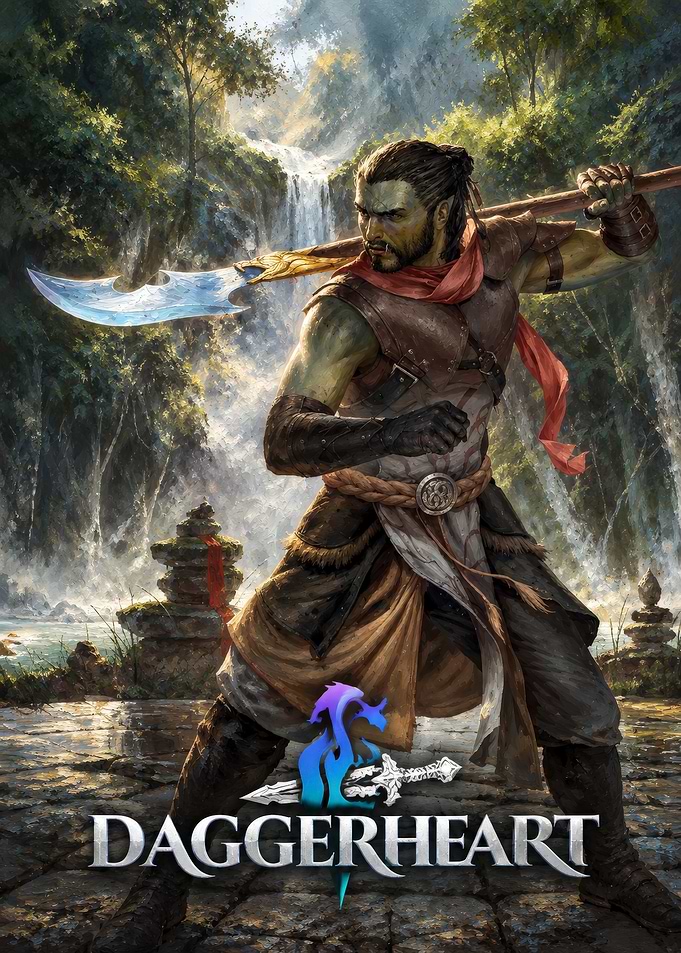 Daggerheart Orc Warrior Fantasy Art
