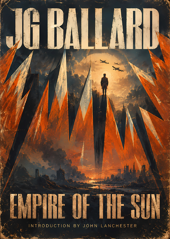 JG Ballard Empire of the Sun Poster