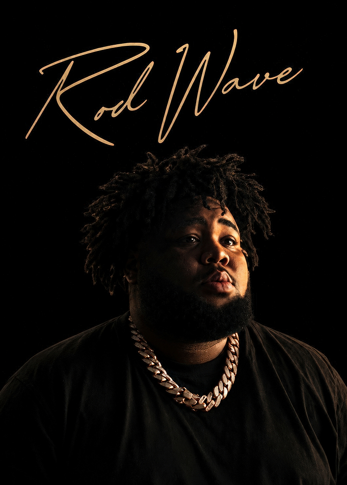 Rod Wave Portrait Poster