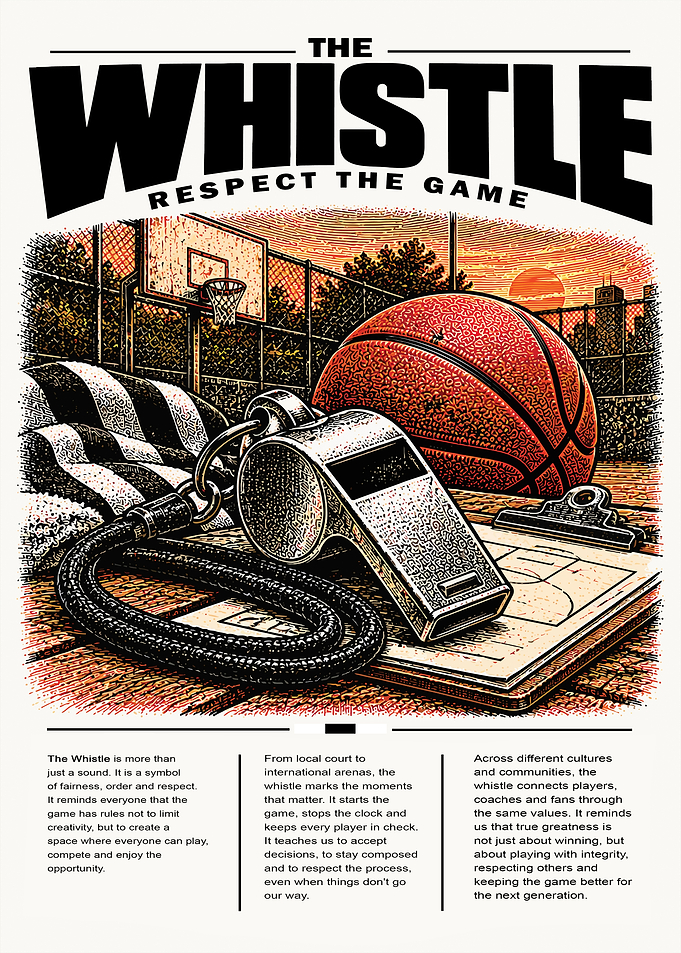 The Whistle Respect the Game Poster
