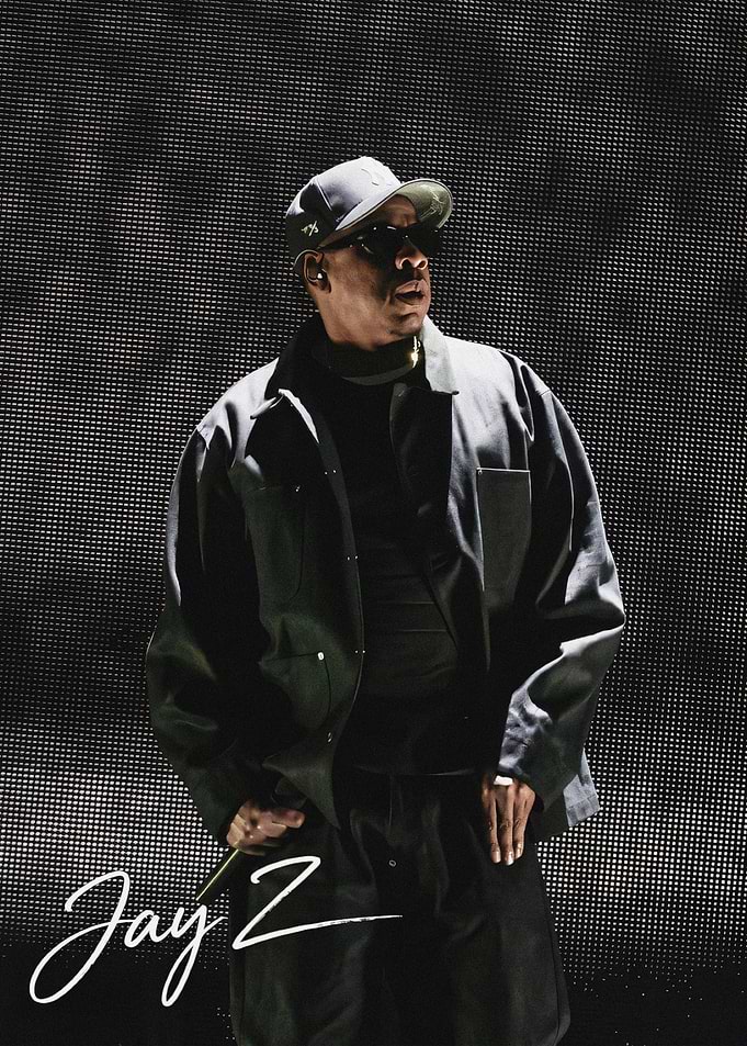 Jay-Z Live Performance Portrait