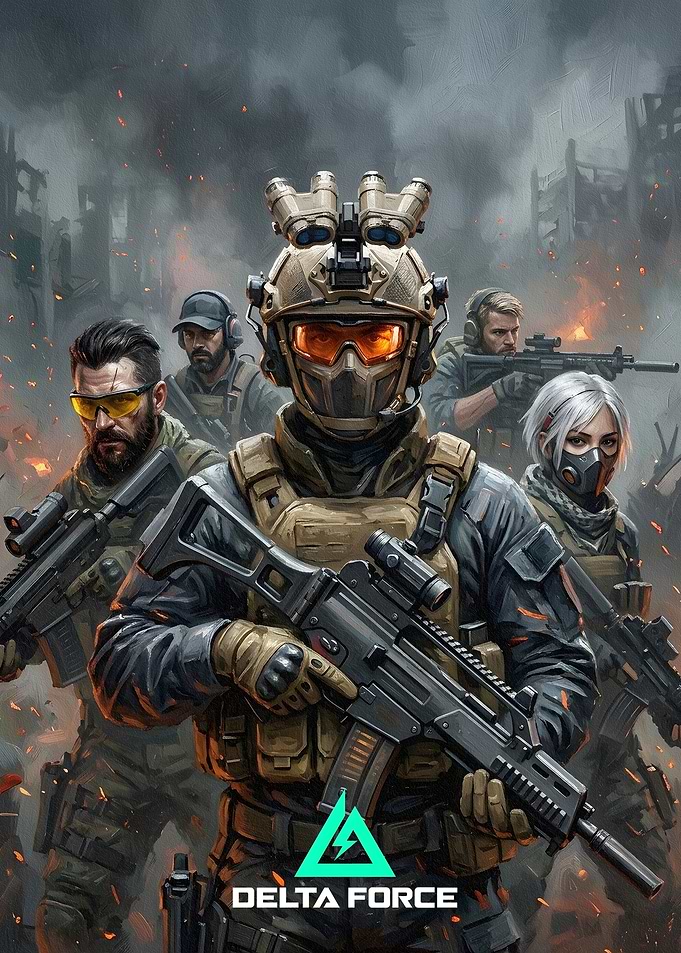 Delta Force Tactical Squad Poster