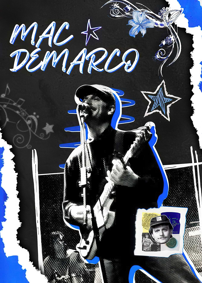 Mac DeMarco Music Poster