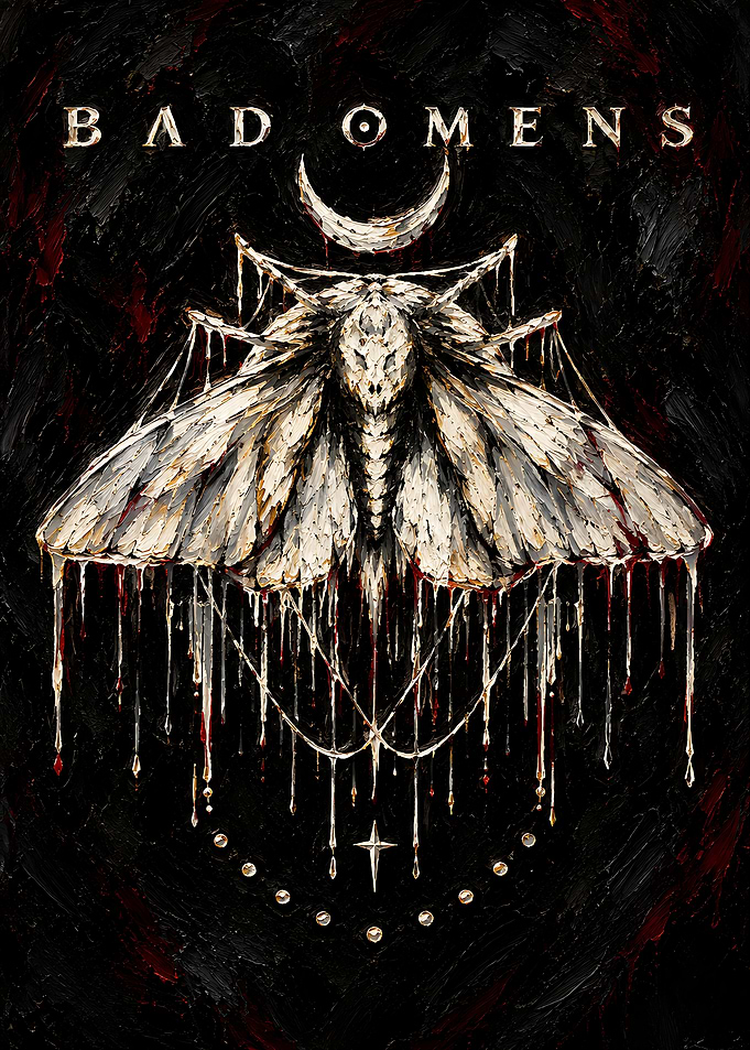 Bad Omens Moth Art Print