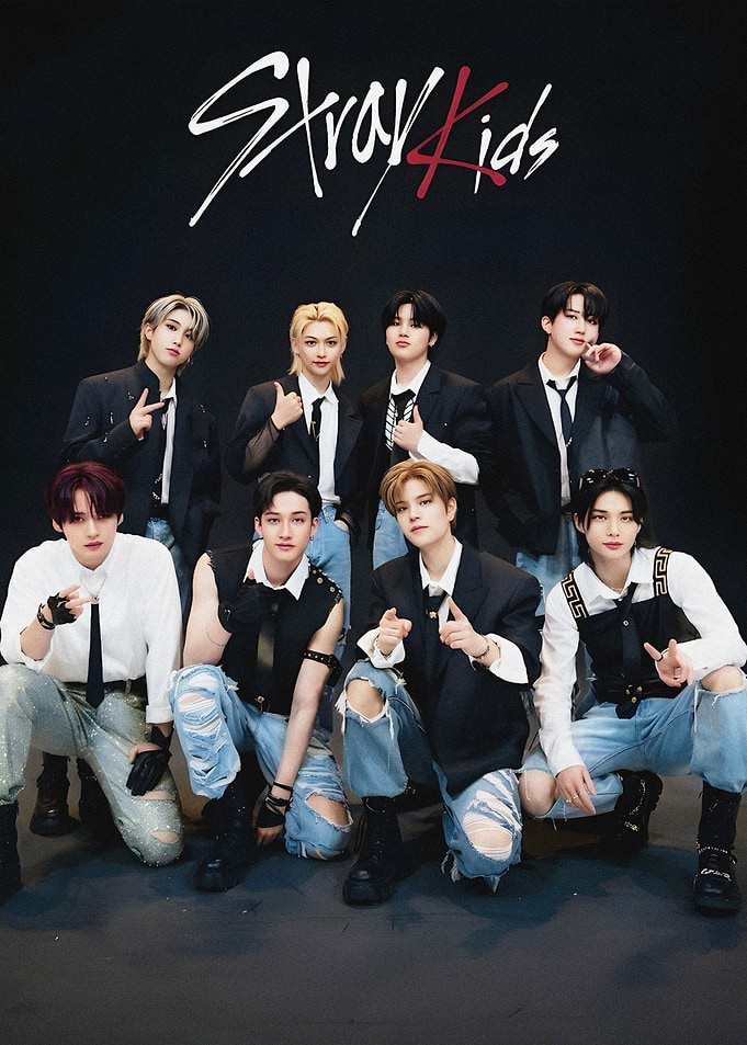 Stray Kids Group Portrait art