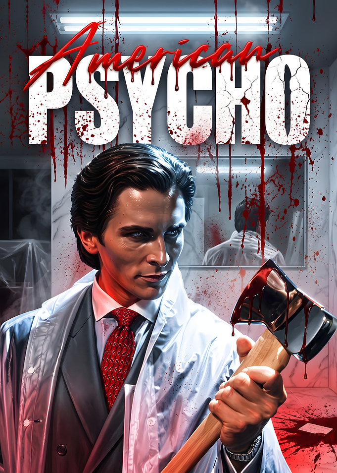 American Psycho Patrick Bateman Poster