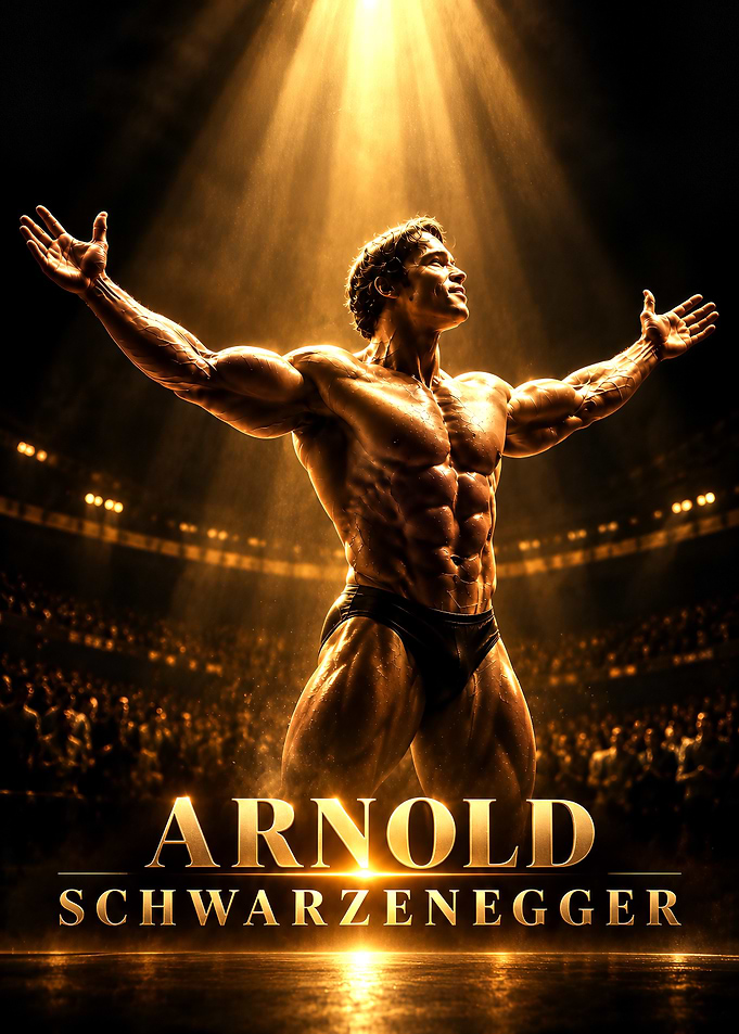 Arnold Schwarzenegger Bodybuilding Poster
