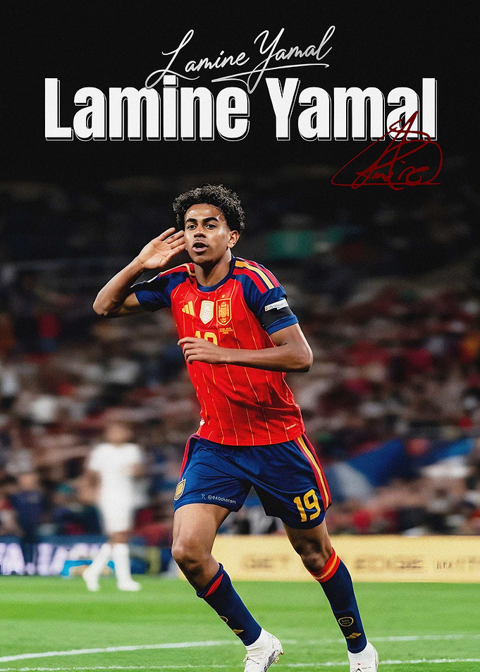 Lamine Yamal sports art