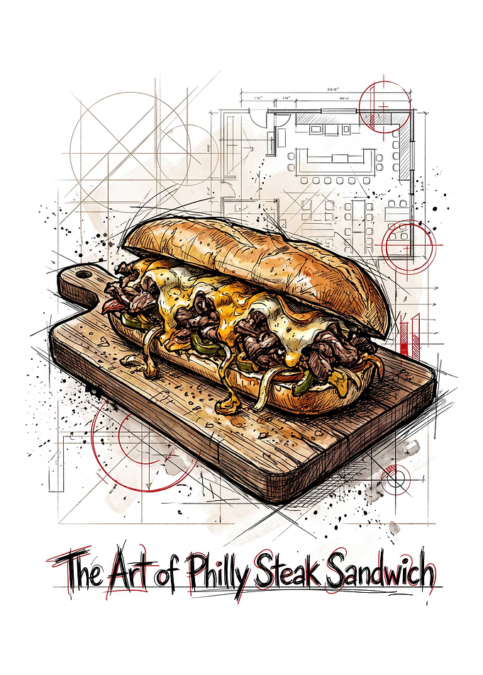 The Art of Philly Steak Sandwich