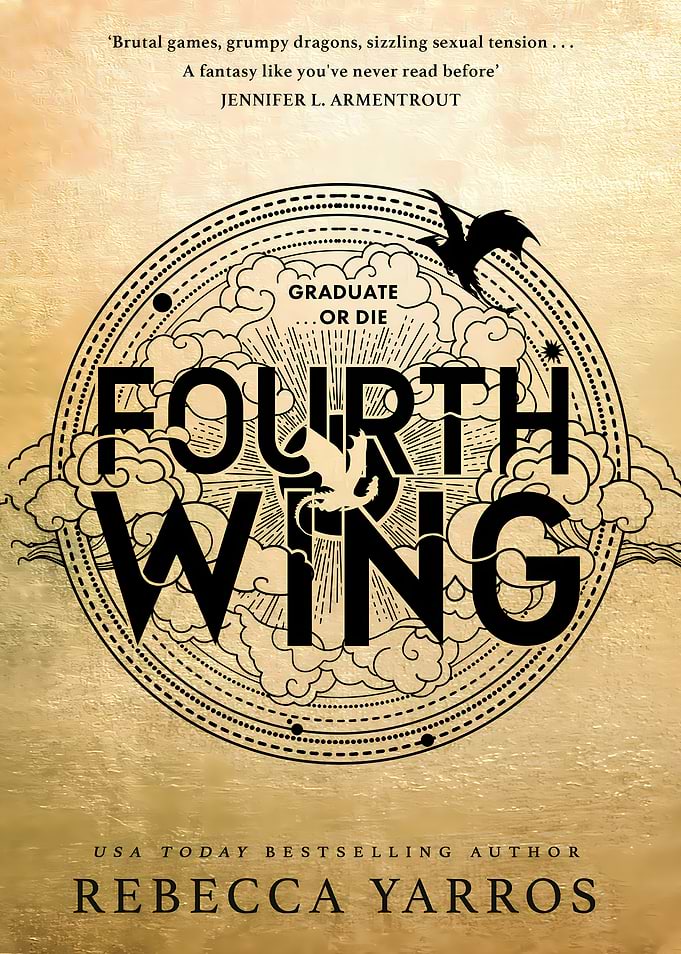 Fourth Wing Book Cover