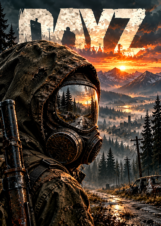 DayZ Post-Apocalyptic Survivor Poster