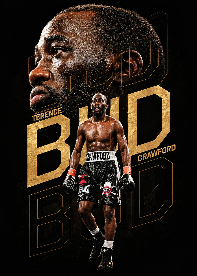 Terence Bud Crawford Boxing Poster