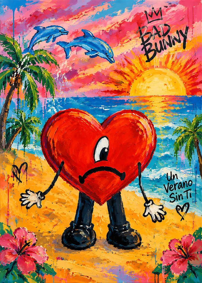 Bad Bunny Un Verano Sin Ti Art