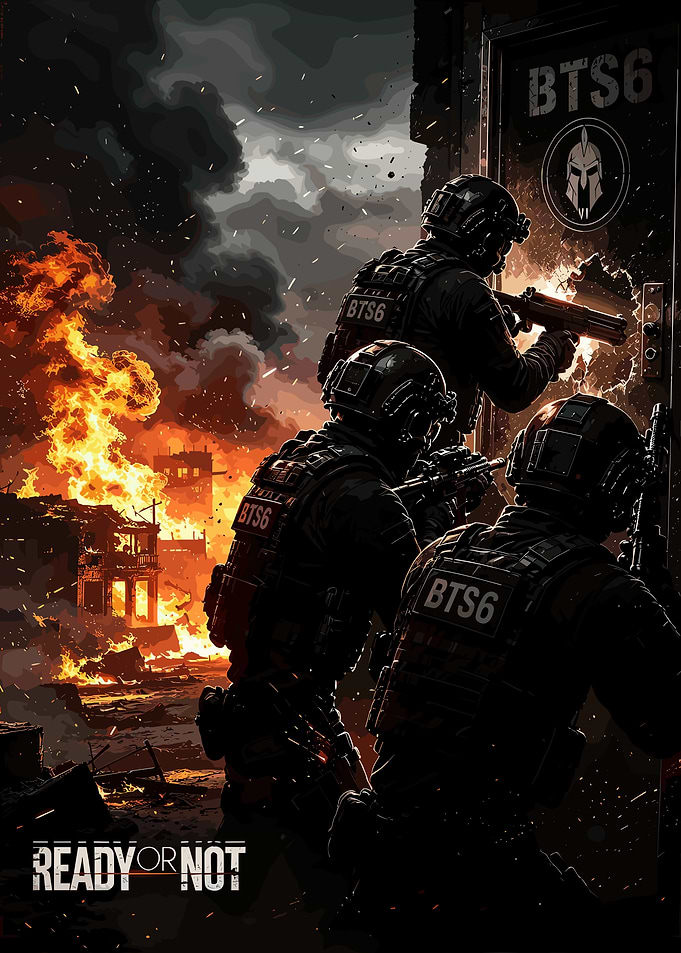 Ready or Not Tactical Squad Poster