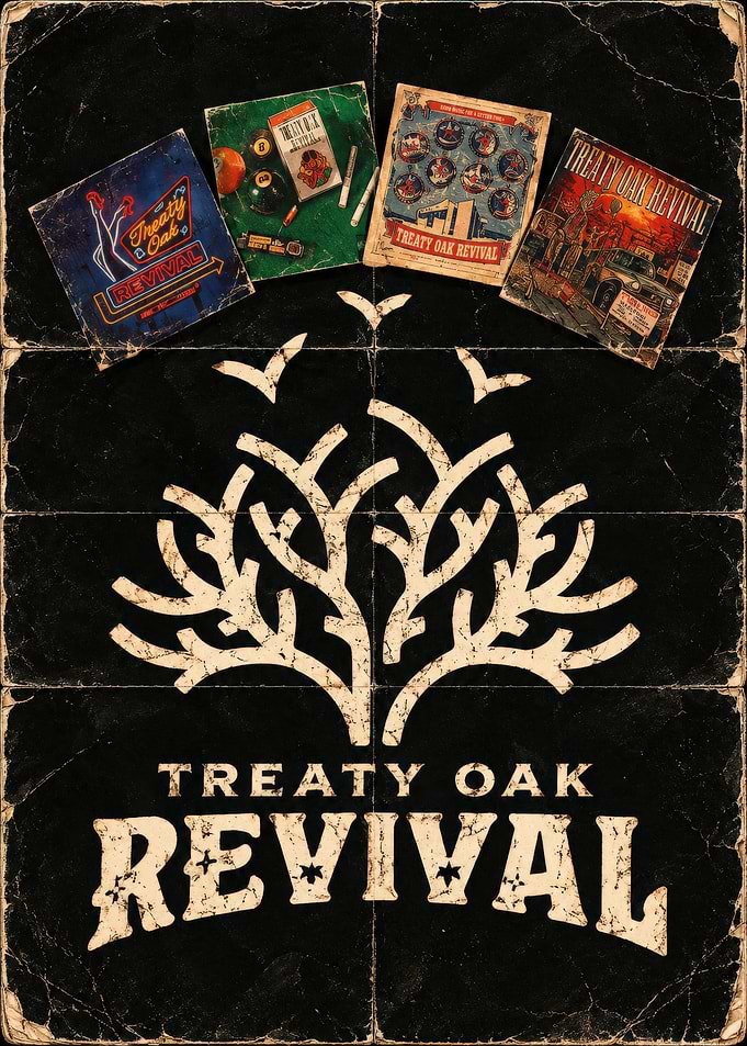 Treaty Oak Revival Band Poster