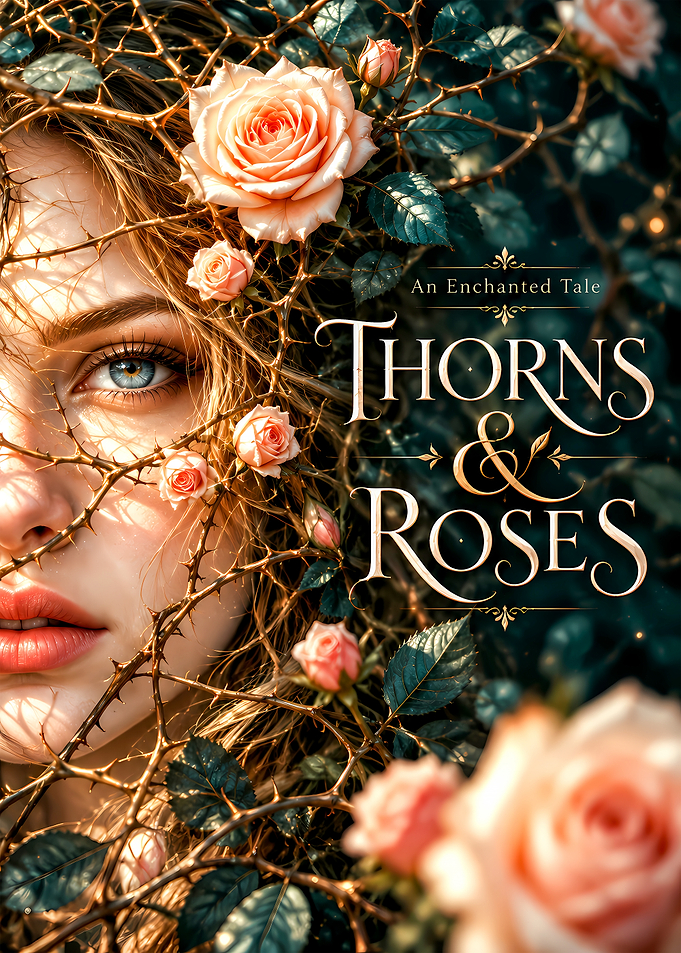 Thorns and Roses Fantasy Book Cover
