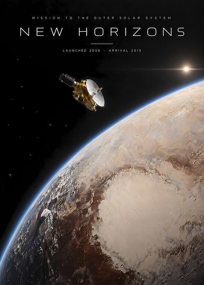 New Horizons Mission Space Poster