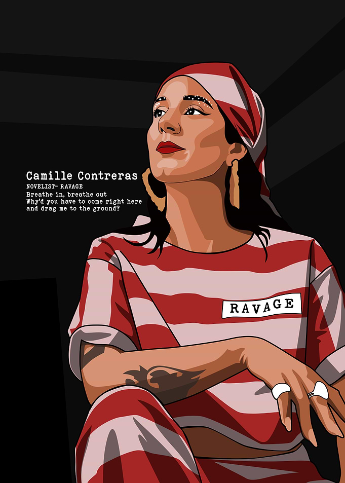 Camille Contreras Ravage Digital Portrait