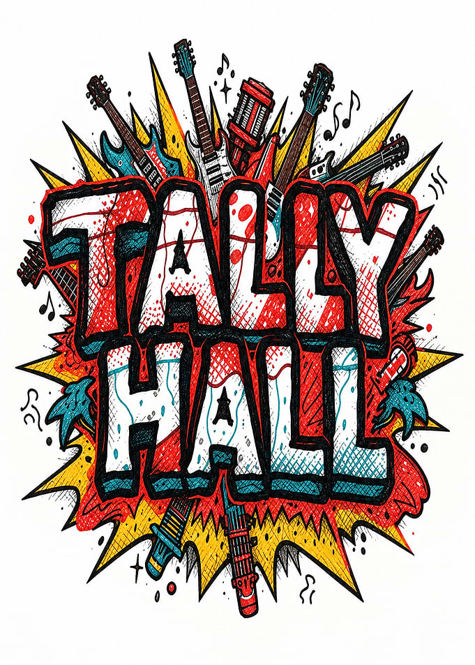 Tally Hall Band Logo Illustration